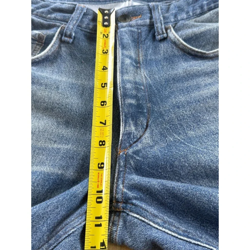 Rag & Bone Miramar Fit 4 Straight Pant Men Sz 32x30 Blue Knit Jeans Comfy NWOT